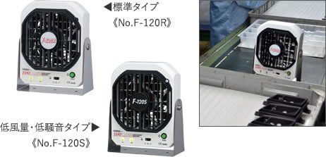 標準タイプ《No.F-120R》/低風量・低騒音タイプ《No.F-120S》