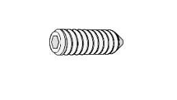 六角穴付き止めねじ(JIS B1177)Hexagon socket set screws