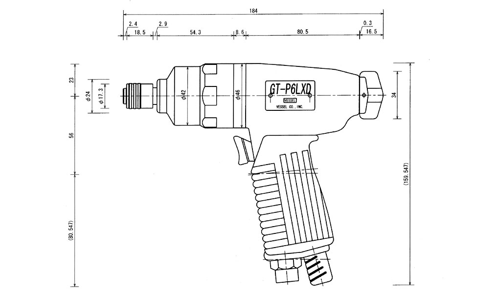 エアーツール寸法図・分解図 | 製品サポート情報 | 株式会社ベッセル